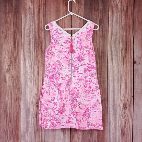 NWT Lilly Pulitzer Womens Size 6 Ronnie V-Neck Romper Peony Pink $208 - Picture 6 of 15